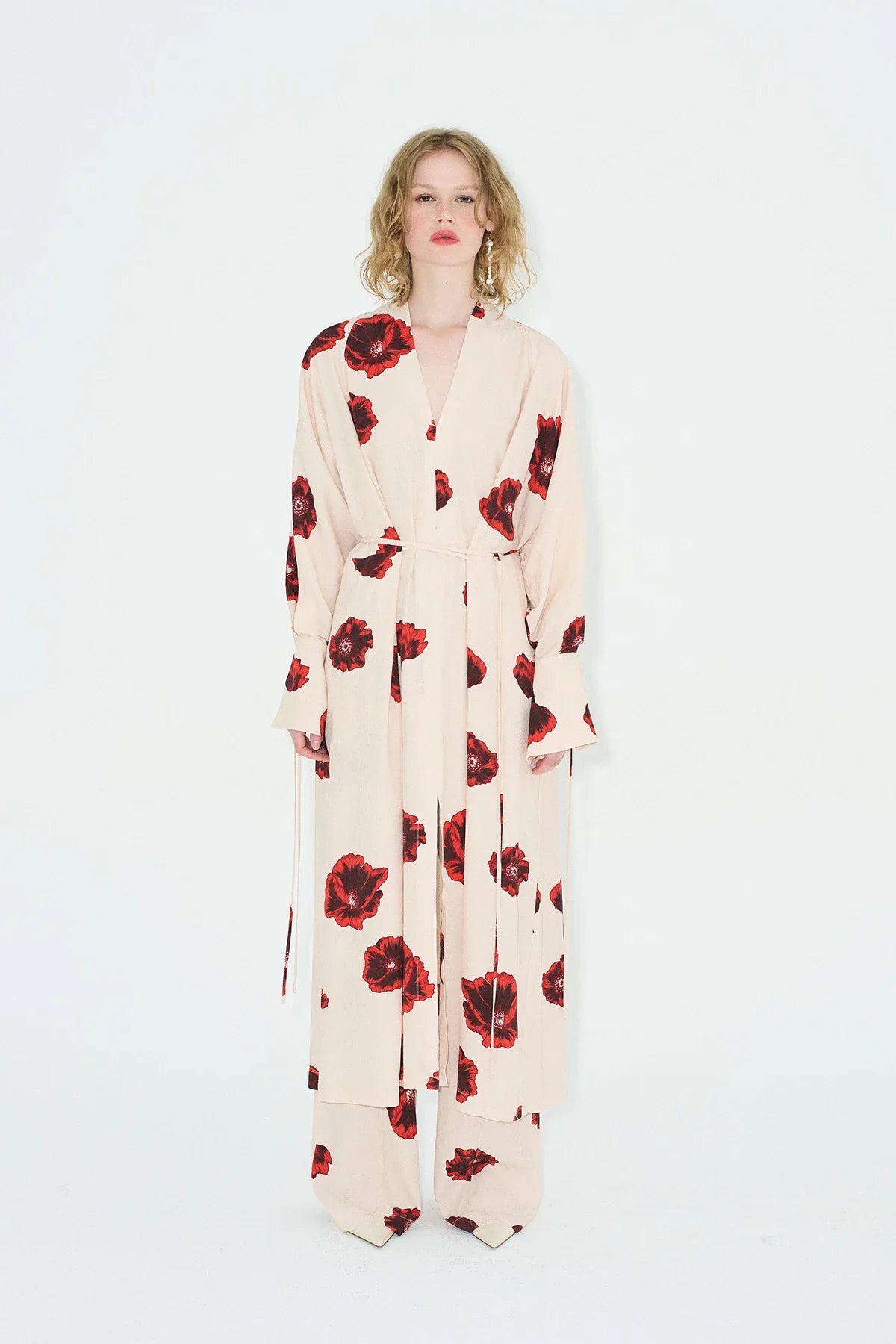 Sahara Print Kimono Dress
